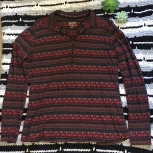 Woolrich Quarter Zip Sweater
